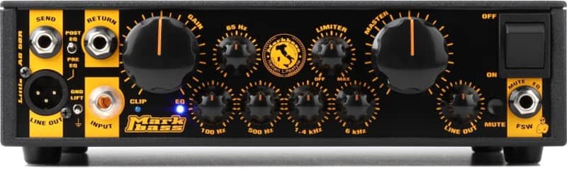 Markbass Little AG 500 58R 500-watt Bass Amplifier Head image 1