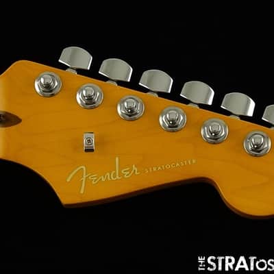 USED 2022 Fender American Ultra Stratocaster Strat NECK & LOCKING TUNERS D Maple image 1