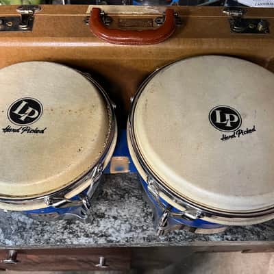 Latin Percussion LP201AX-2 Generation II Wood Bongos with Comfort Curve II Rims, Chrome Hardware 2010s - Natural image 2