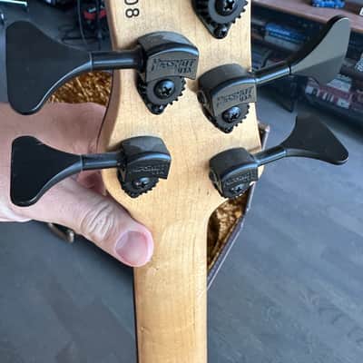 Rob Allen MB-2 5 strings Flamed Koa top image 8