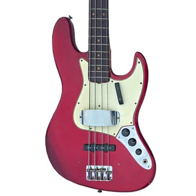 1964 FENDER JAZZ BASS - ALL ORIGINAL - CANDY APPLE RED image 2