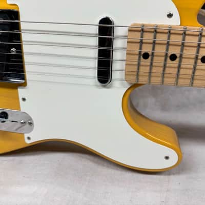 Fender USA Custom Shop Guitar Center 1952 Telecaster NOS Guitar with COA + Case 2024 - Butterscotch Blonde / Maple neck image 7