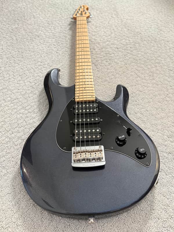 Ernie Ball Music Man Silhouette HSH - Sapphire Black image 1