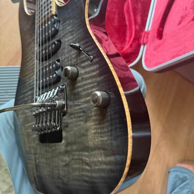Ibanez RG8570Z-BRE J. Custom with Rosewood Fretboard 2017 - 2019 - Black Rutile US CUSTOMERS TARIFF FEES ARE INCLUDED IN SHIPPING COST AND PREPAID image 10