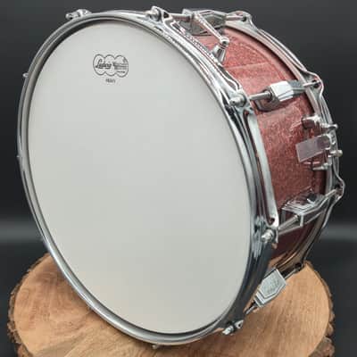 Ludwig Classic Maple Copper Sparkle 14x6.5 10-Lug Snare Drum image 8