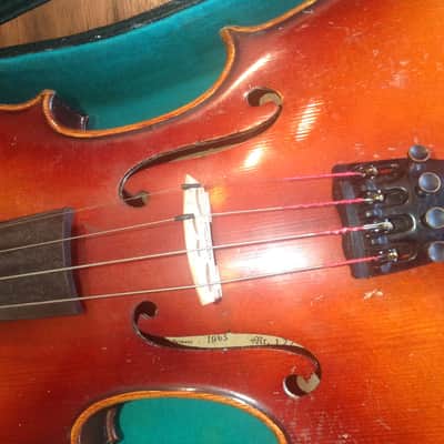 Fritz Otto Kaiser  , 4/4 Full Size Violin w/case, 2 bows , 1963 Fritz Otto Kaiser Model 122 , 4/4  1963 image 3