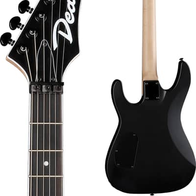 Dean MD24 Select Kahler Electric Guitar, Ebony Fingerboard, Black Satin image 3