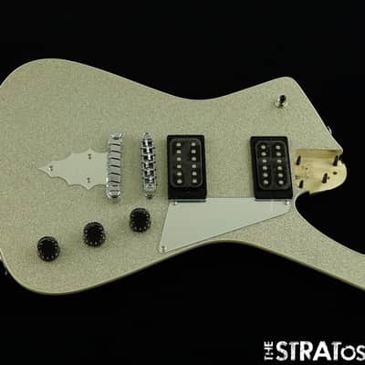Ibanez PS60 Paul Stanley Signature LOADED BODY, Guitar Part Silver Sparkle image 1