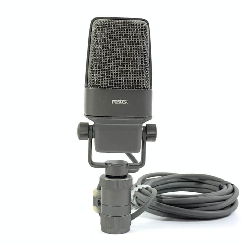 Fostex M11RP printed ribbon microphone c 1980 original vintage MIJ Japan M-11 TGHM image 1