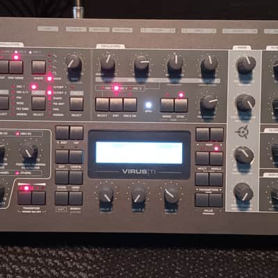 Access Virus TI2 Desktop Digital Synthesizer 2009 - 2023 - Black w Rack Ears