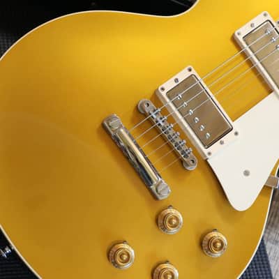 2016 Gibson Custom Shop Les Paul 1957 Reissue Electric Guitar Gold Top + COA OHSC image 5