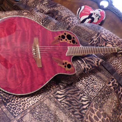 Ovation CC44-2WFB  Red image 1
