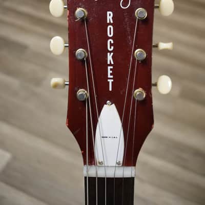 Harmony H53/1 Rocket 1968 - 1971 - Red Sunburst image 5