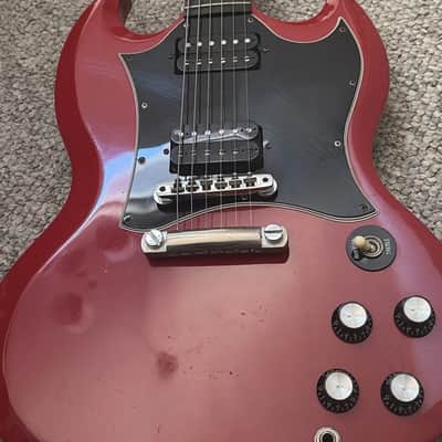 Early 1990’s Gibson Sg Special Ferrari Rad Electric Guitar Vintage Rare image 6
