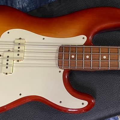 1983 Fender USA Precision Bass - Sienna Sunburst - Only 8.1lbs! Hardshell Case - From Our Vault! image 1
