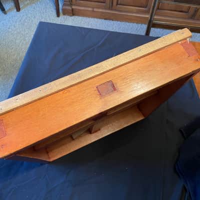 African Ghana TUNABLE Frame Drum TAMALINs 16x16x3.5" & 14x14x3.5" & carrying case image 12