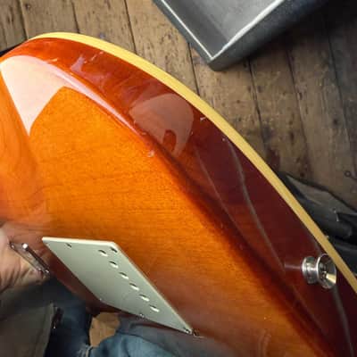 Fender Aerodyne Special 100DMC Flame Amber 2006-08 Electric Guitar image 17