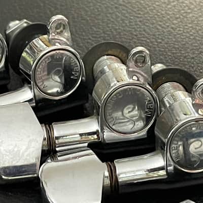 Schaller 6 In Line 1970's Tuners Made In West Germany image 5