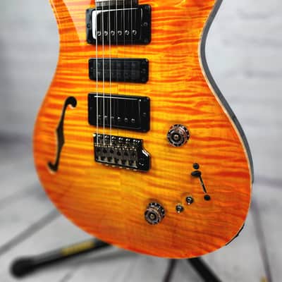 Paul Reed Smith PRS Private Stock Special 22 Semi-Hollow Electric Guitar Citrus Glow image 3
