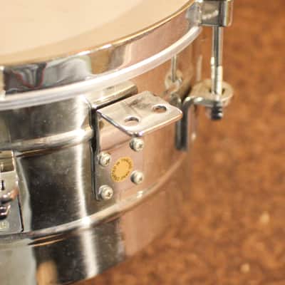 Used LP 12" & 13" Tito Puente Signature Steel Timbales w/ Ludwig Hard Case image 3