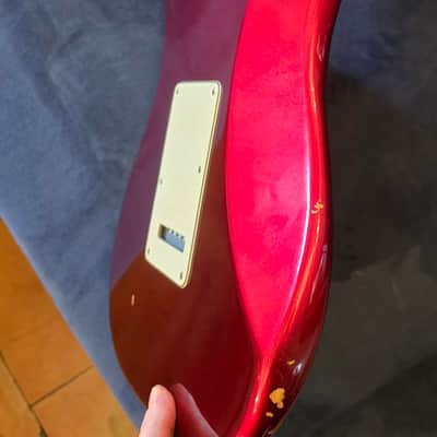 Fender STRATOCASTER AMERICAN SPECIAL CANDY APPLE RED made in USA image 3