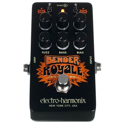 Electro-Harmonix Bender Royale Fuzz Pedal, Black. New with Full Warranty! image 6
