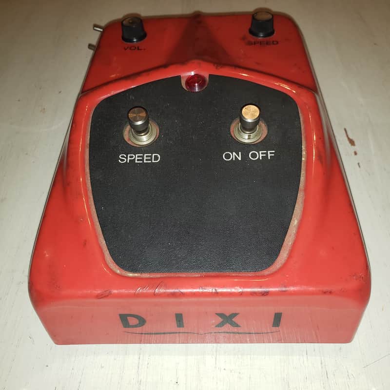 CEI Dixi Fluid Sound Box Chorus Leslie Simulator Rotating Speaker60'S 70'S Red image 1