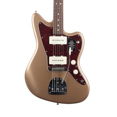 Fender American Professional Classic Jazzmaster Rosewood - Faded Firemist Gold image 1