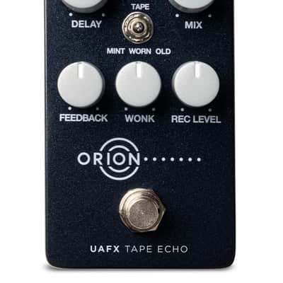 Universal Audio Orion Tape Echo Pedal- Class Tape delay sounds. New! image 1