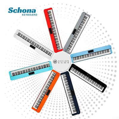Portable 88-key Electronic Keyboard Piano, Digital Electronic Piano, AI - Enabled Digital Piano image 11