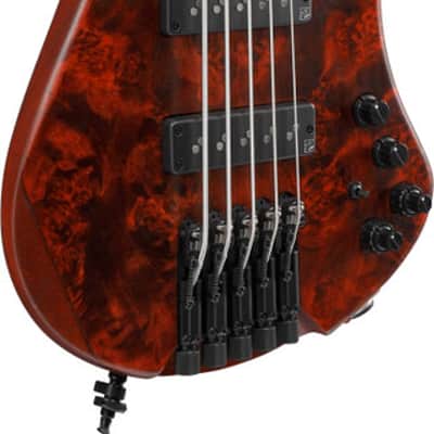 Ibanez EHB Ergonomic Headless Bass 5 String w/Bag - Stained Wine Red Low Gloss (EHB1505SWL) image 2