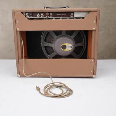 1962 Fender Pro Amp 6G5-A 1x15" Combo w/ JBL D130 & Flight Case #59044 image 11