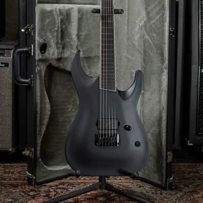 ESP LTD Mick Thomson MT-1 Electric Guitar - Black Satin with Hardshell Case image 12