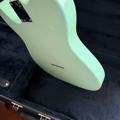 Fender Telecaster special edition guitar matching headstock 2009 - Sea foam green image 13
