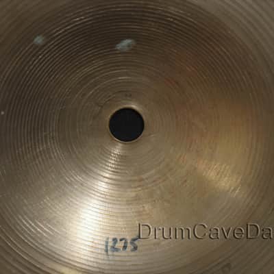 14" VINTAGE ZILDJIAN NEW BEAT HI HAT CYMBALS, HOLLOW LOGO, DEMO VIDEO! image 7