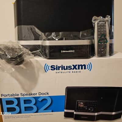 SiriusXM SXABB2 Portable Speaker Dock BB2 in Original Packaging image 2