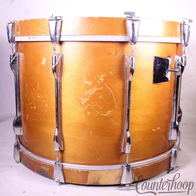 Yamaha 22x14" Recording Custom Bass Drum Japan Natural 7Ply Birch 9000 Japan MIJ image 6