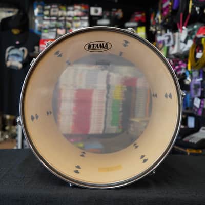 Tama Superstar Series 14" Birch/Basswood Tom w/ DieCast Hoops - Orange Satin Flame | 11x14" image 6