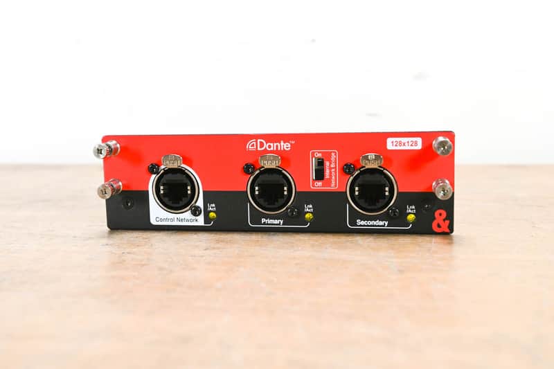 Allen & Heath Dante 128x128 dLive Dante Option Card CG0142U image 1