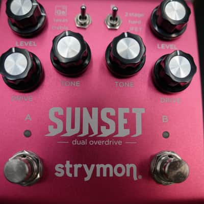 Strymon Sunset Dual Overdrive 2017 - Present - Red image 5