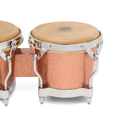 LP Martin Cohen Traditional Fiberglass Champagne Sparkle Bongos image 4