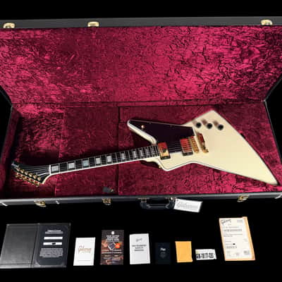 2025 Gibson Explorer Custom Dealer Select Custom Shop VOS ~ Antique Alpine White image 13