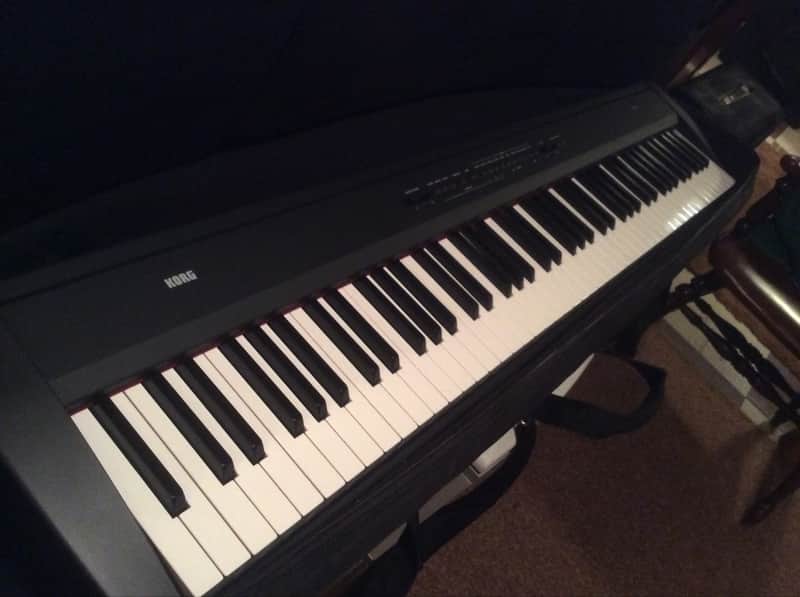 Korg Sp200 Matt Finish Black image 1