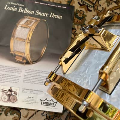 Remo Louie Bellson Signature Snare 1999 New Old Stock image 10