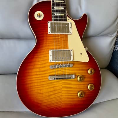 Gibson Custom Shop '59 Les Paul Wildwood Spec 60th Anniversary MOD 2019 - Vintage Cherry Sunburst _ R9 1959 Historic Reissue image 2