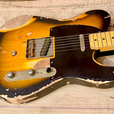 Nash T-52 with B Bender System 2022 - 2 Tone Sunburst image 13
