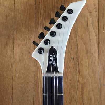 Black Diamond Custom Shop "PROWLER" Guitar Hand Crafted In AMERICA Off-White w/EMG HET SET image 22
