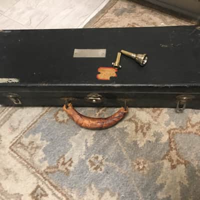 SUMMER DEAL MARTIN 1926 HANDCRAFT DANSANT NICE SILVER TRUMPET SERVICED COMP. NICE VALVES MARTIN CASE MPC & ADAPTOR image 10