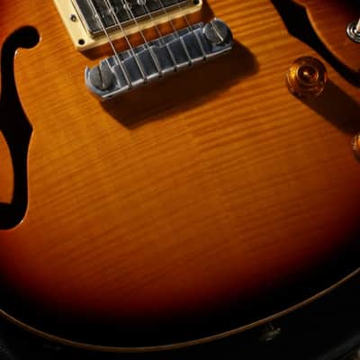 Paul Reed Smith (PRS) 2008 Singlecut Hollowbody I 10Top Tri-Color Sunburst Wide Fat Neck [136034] (03/04) image 3