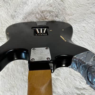 Kurt Cobain Vandalism Strat - Left Handed Custom Built Replica With Hard Shell Case image 14